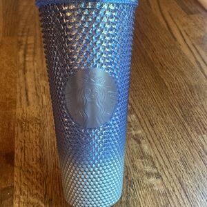Starbucks Blue Silver Ombre Studded Tumbler - Holiday 2023 🌴